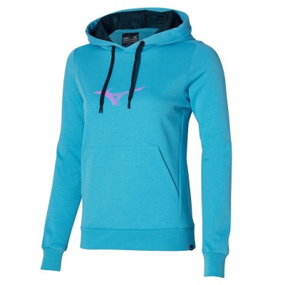 Sudaderas Con Capucha Mizuno Athletics Estampados Mujer - Azules - Chile M157AKUGQF